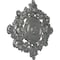 Ekena Millwork Katheryn Ceiling Medallion, Hand-Painted Silver, 22 1/2"W x 30 3/8"H x 1 1/2"P CM30KTSLS - alternate 3